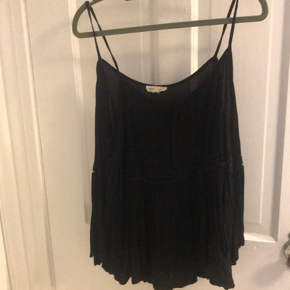 Peach Royal Peekaboo Shoulder Top